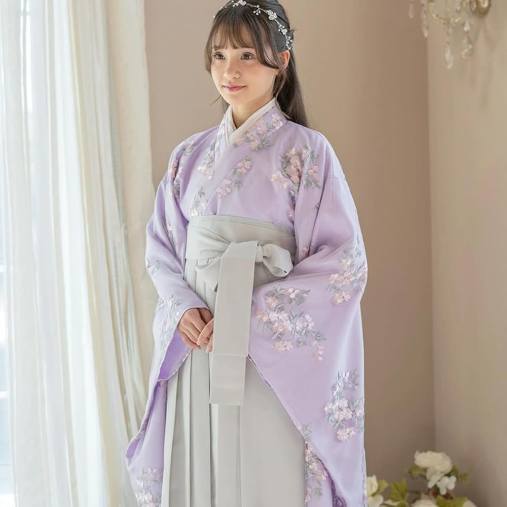 Amazon | [キャサリンコテージ]卒園式 卒業式 女の子 袴 花刺繍